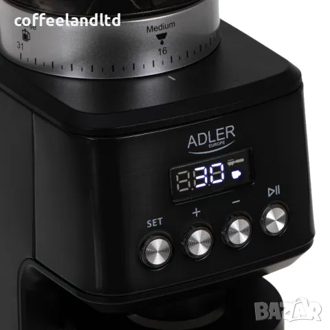 Кафемелачка с метални конусовидни ножове AD 4300, снимка 12 - Кафемашини - 48095830