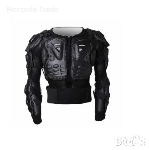Мото ризница Mercado Trade, Протектор за тяло, S,M,L,XL,XXL, 3XL,Черна