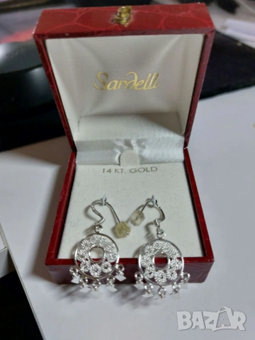 Нови сребърни обеци бохо стил, снимка 5 - Обеци - 53291784