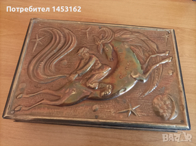  Стара руска кутия за бижута, снимка 1 - Антикварни и старинни предмети - 36406634