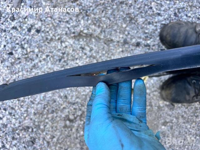 Странично стъкло ляво  багажник за Тойота Авенсис T27 комби. 2009-2014г, снимка 4 - Части - 51659327