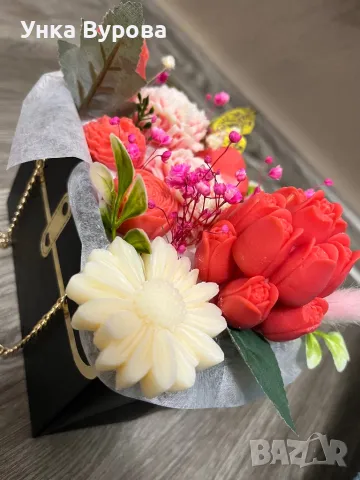 Подарък от ароматизирани фигури от соев восък, снимка 5 - Статуетки - 49976016