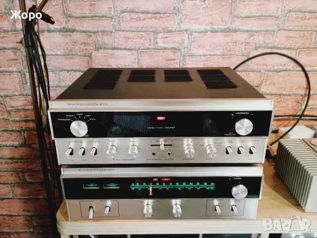 ⏯️Клип. Sherwood S9400 & S2400 extremely rare!!, снимка 2 - Ресийвъри, усилватели, смесителни пултове - 52510007