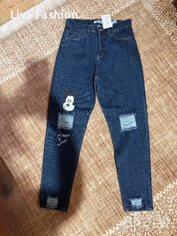 Дънки мики маус