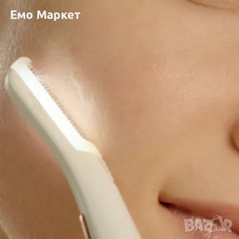 Мини тример за ексфолиране, освежаване и почистване на кожата на лицето, снимка 3 - Тримери - 49238867