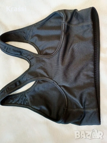 Черно бюстие Nike XS, снимка 3 - Корсети, бюстиета, топове - 53336829