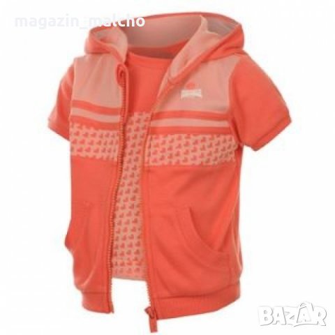 ДЕТСКИ АНЦУГ 3 части – LONSDALE; размер: 3-6 и 9-12 месеца, снимка 3 - Комплекти за бебе - 27297526