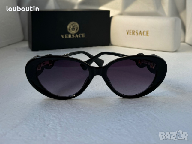 Versace 2023 дамски слънчеви очила котка, снимка 5 - Слънчеви и диоптрични очила - 44884860
