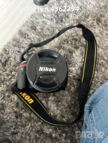 Фотоапарат Nikon d3200 DSLR Никон с обектив, снимка 8 - Фотоапарати - 52348492