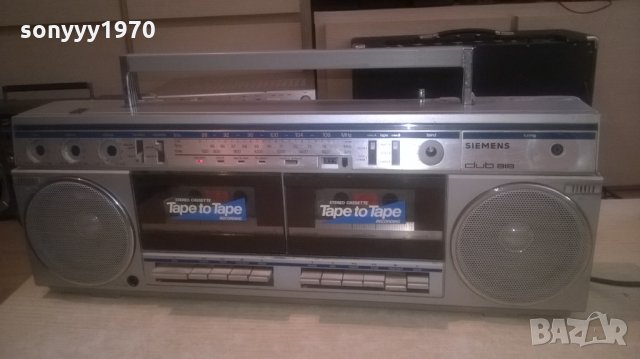 SIEMENS CLUB RM-818, снимка 7 - Радиокасетофони, транзистори - 26746575