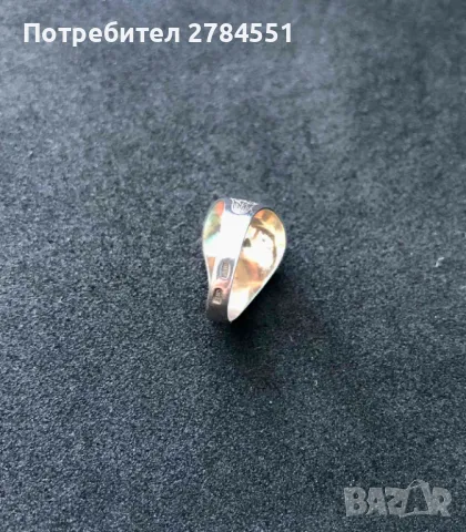 сребърен пръстен от СССР, снимка 3 - Пръстени - 49651312