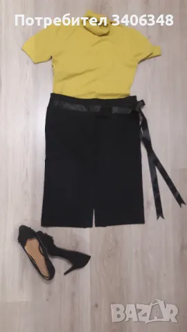 Поло с къс ръкав. М/L/XL, снимка 2 - Блузи с дълъг ръкав и пуловери - 47411040