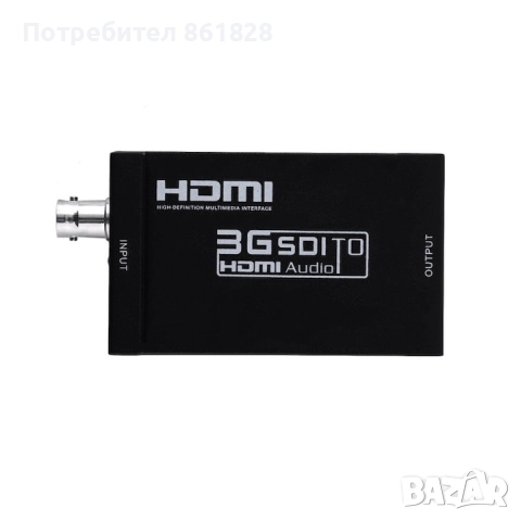 Конвертор, Spacetronik, SPH-SDI3GI 3G HD SDI към HDMI, снимка 2 - Кабели и адаптери - 52947198