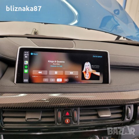 БМВ Безжичен Android Auto BMW F01 F02 F07 F10 F11 F12 F15 F16 F30 E60 E90 E70 X3 X5 X6, снимка 11 - Аксесоари и консумативи - 27341398