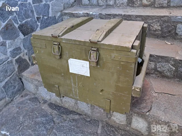 Военен сандък, български, снимка 1