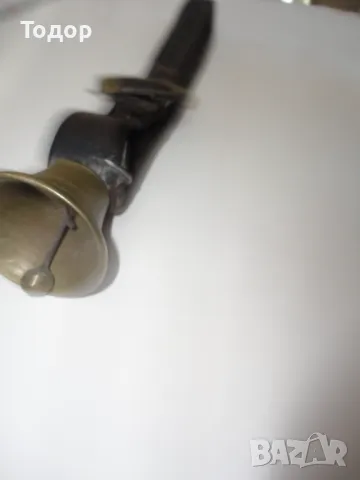 Бронзова камбана звънец  чан ремък катарама с оглавник , снимка 11 - Антикварни и старинни предмети - 49633567