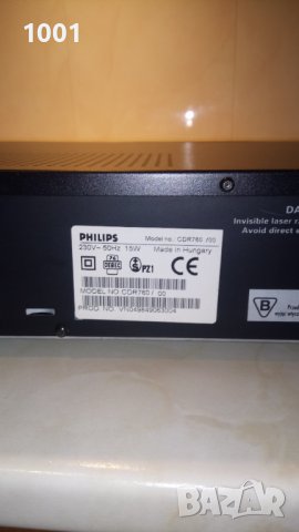 Philips cdr-760, снимка 5 - MP3 и MP4 плеъри - 43655631