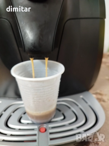 Кафе машина Saeco XSMALL, снимка 7 - Кафемашини - 51677243