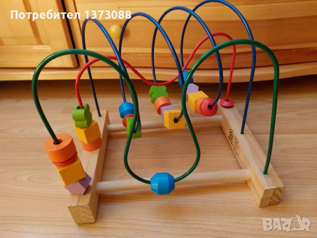 Дървен сортер от Лидл