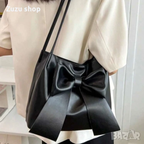 Дамска чанта с панделка, снимка 8 - Чанти - 51084540