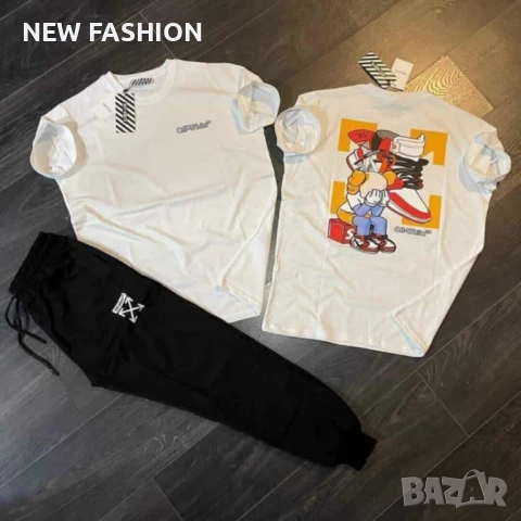 Мъжки Памучни Комплекти ✨Off With , снимка 2 - Спортни дрехи, екипи - 51298800