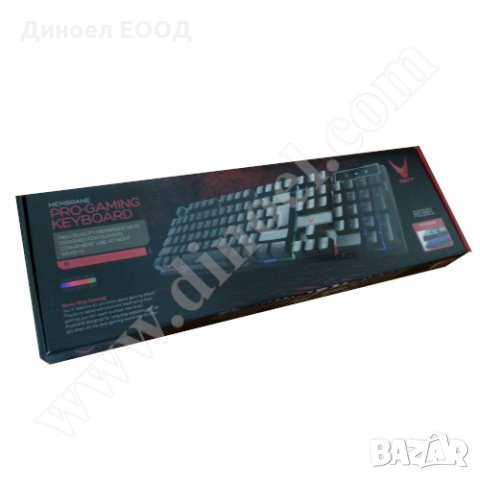 Клавиатура (жична, мембранна) Omega VARR Game RGB Backlight USB Black, снимка 4 - Клавиатури и мишки - 33607193