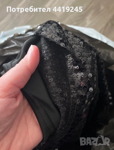 Мъжка тениска с пайети , снимка 4 - Тениски - 52858714