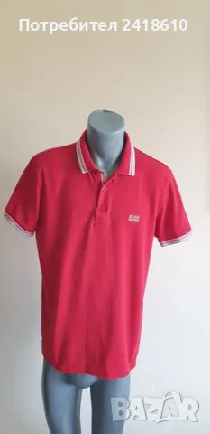 Hugo Boss Paddy Pique Cotton Modern Fit Mens Size XL ОРИГИНАЛНА Тениска!, снимка 8 - Тениски - 47258956