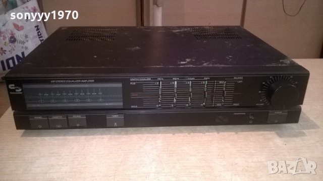 schneider 6145ea-hifi stereo equalizer amplifier-внос франция, снимка 4 - Ресийвъри, усилватели, смесителни пултове - 26246689