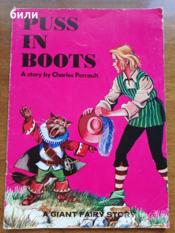 PUSS IN BOOTS A story by Charles Perreault , снимка 1 - Детски книжки - 26624178