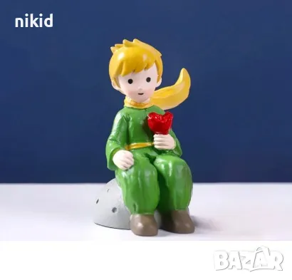Малкият принц момче фигурка играчка гипсова акрил за украса торта декор и др., снимка 4 - Фигурки - 38535546