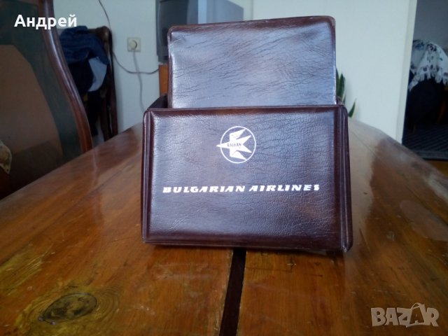 Стар калъф за листчета БГА Балкан,Balkan