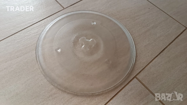 Чиния за микровълнова печка фурна 27 cm , ролер ринг колелца стойка чиния , снимка 6 - Микровълнови - 36547907