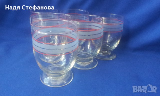 Ретро чашки за ракия или вино , снимка 6 - Антикварни и старинни предмети - 37975360