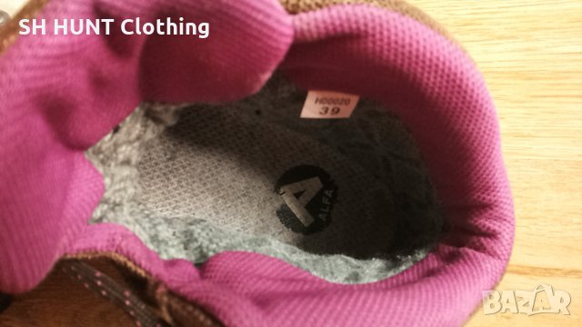 ALFA FJELL GORE-TEX Vibram за лов риболов и туризъм EUR 39 естествена кожа водонепромокаеми - 45, снимка 15 - Дамски боти - 35193141
