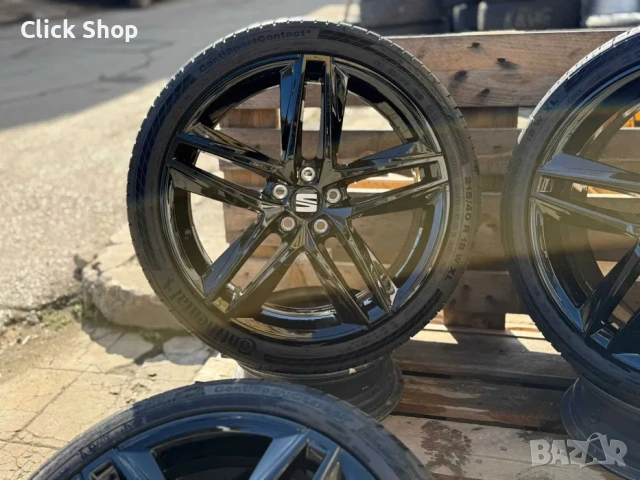 5х100 Джанти 18 Цола Сеат Ибиза 5x100 Seat Ibiza, снимка 8 - Гуми и джанти - 53447387