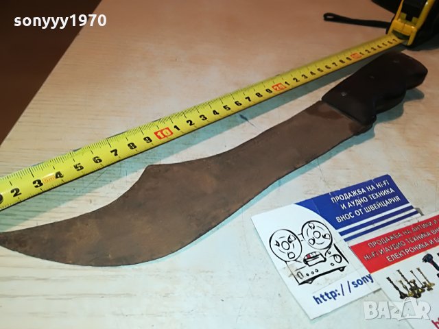 стар нож-кукри/сатър 30см 2007211153, снимка 1 - Антикварни и старинни предмети - 33573357