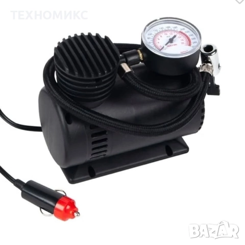 Компресор за кола 12 V, захранващ кабел към запалка