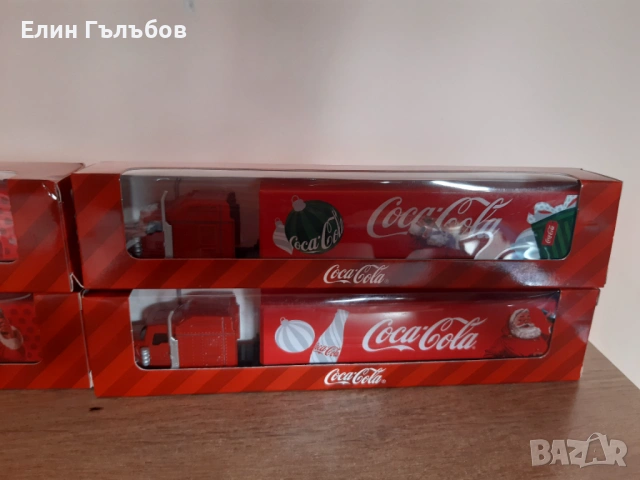 Колекция камиончета на Coca-Cola от 2025/26та год.Чисто нови, снимка 3 - Колекции - 53487134