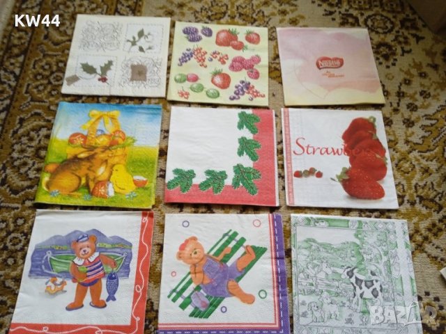 Стара колекция от салфетки , снимка 8 - Колекции - 43695695