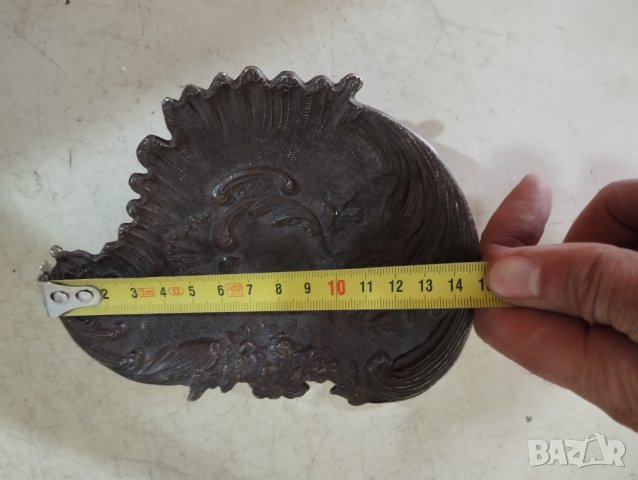 бронзова купа арт деко, снимка 3 - Други ценни предмети - 42971747