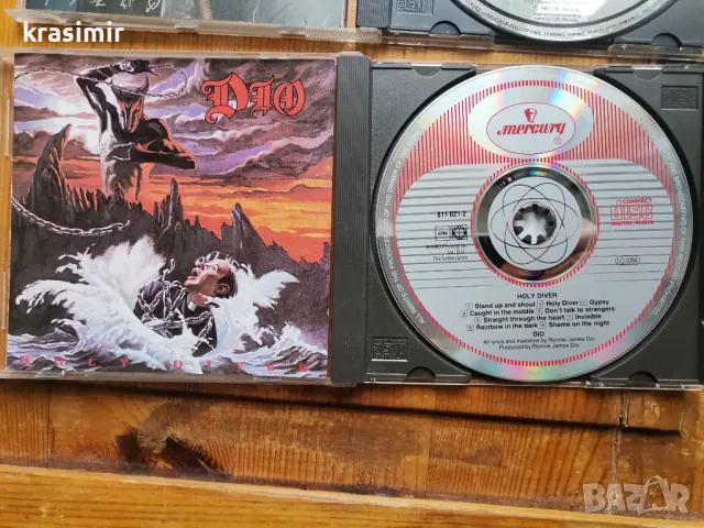 Оригинален матричен cd Dio-Holy Diver отлично състояние 