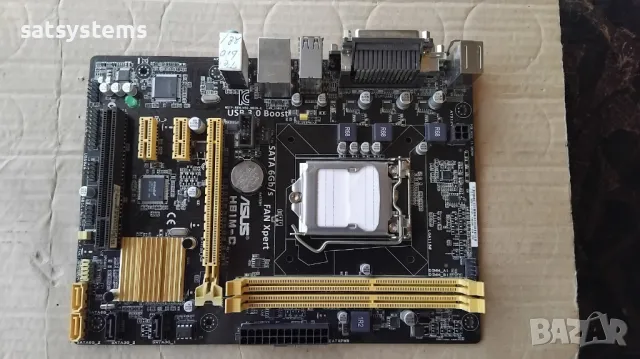 Дънна платка Asus H81M-C Socket LGA1150, снимка 5 - Дънни платки - 40185161
