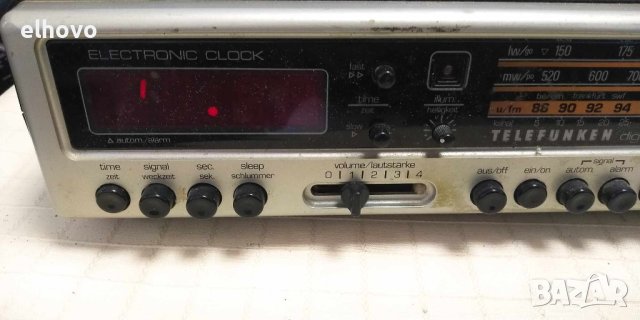 Радиочасовник Telefunken digitale 200, снимка 6 - Радиокасетофони, транзистори - 43380176