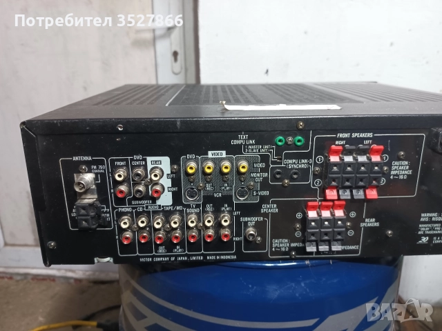 Ресийвър JVC RX -668, снимка 4 - Ресийвъри, усилватели, смесителни пултове - 52721367