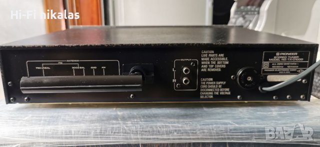 стерео тунер радио ресийвър Pioneer TX-D1000, снимка 4 - Ресийвъри, усилватели, смесителни пултове - 36736710