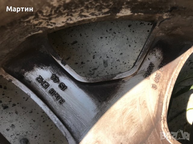 18 цола Джанти спортпакет BMW, снимка 15 - Гуми и джанти - 36899430