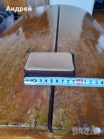 Стара кожена табакера за цигари,калъф #12, снимка 5 - Други ценни предмети - 50422470