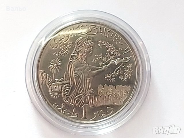 Перфектна монета, ТУНИС   -  1  динар  (2007-1428)