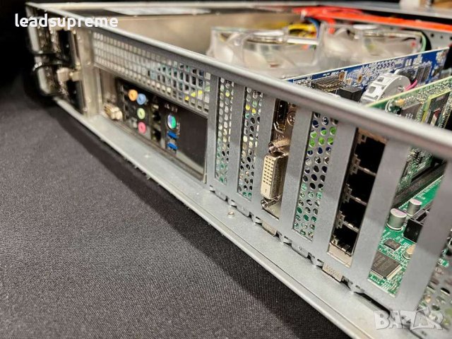 Supermicro 2u Server - Сървър Dual Xeon CPU + 128GB RAM + 4 x 3TB HDD, снимка 8 - Работни компютри - 42992821